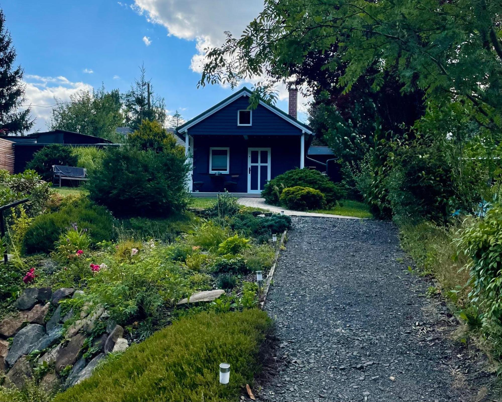 Erholen Im Tiny House Am Waldrand Villa Курорт Ойбин Екстериор снимка